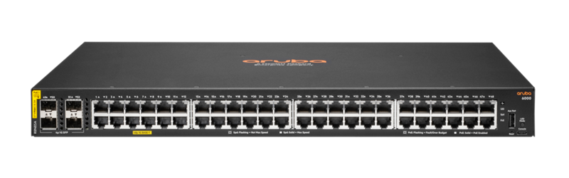 Aruba 6000 48G Class4 PoE 4SFP 370W Switch (R8N85A)